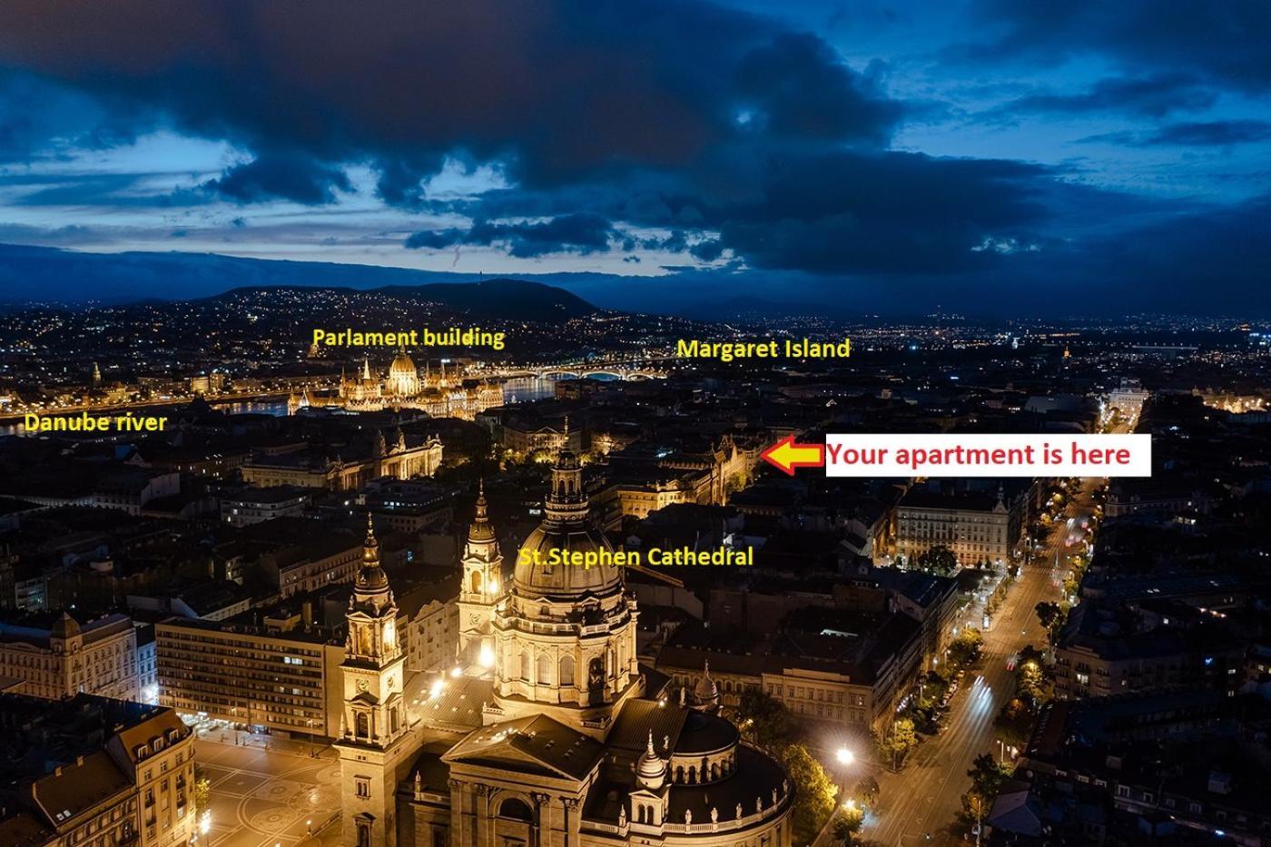 Chain Bridge Apartment ブダペスト エクステリア 写真